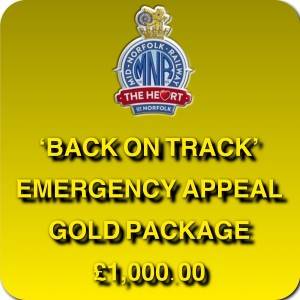Back On Track Emergency Appeal - Gold Package